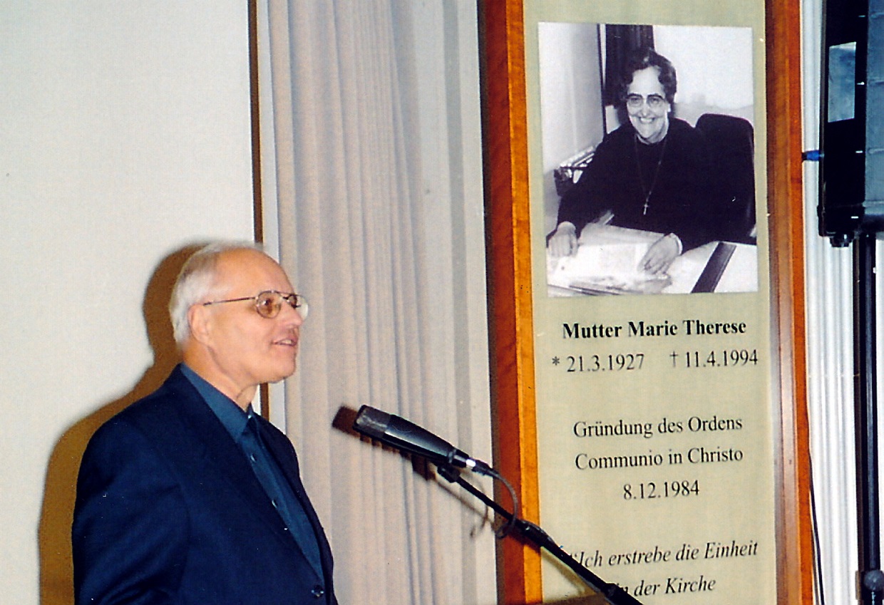2. Prof. Pottmeyer 13.12.2003 (c) Foto: CIC/Archiv Agentur ProfiPress