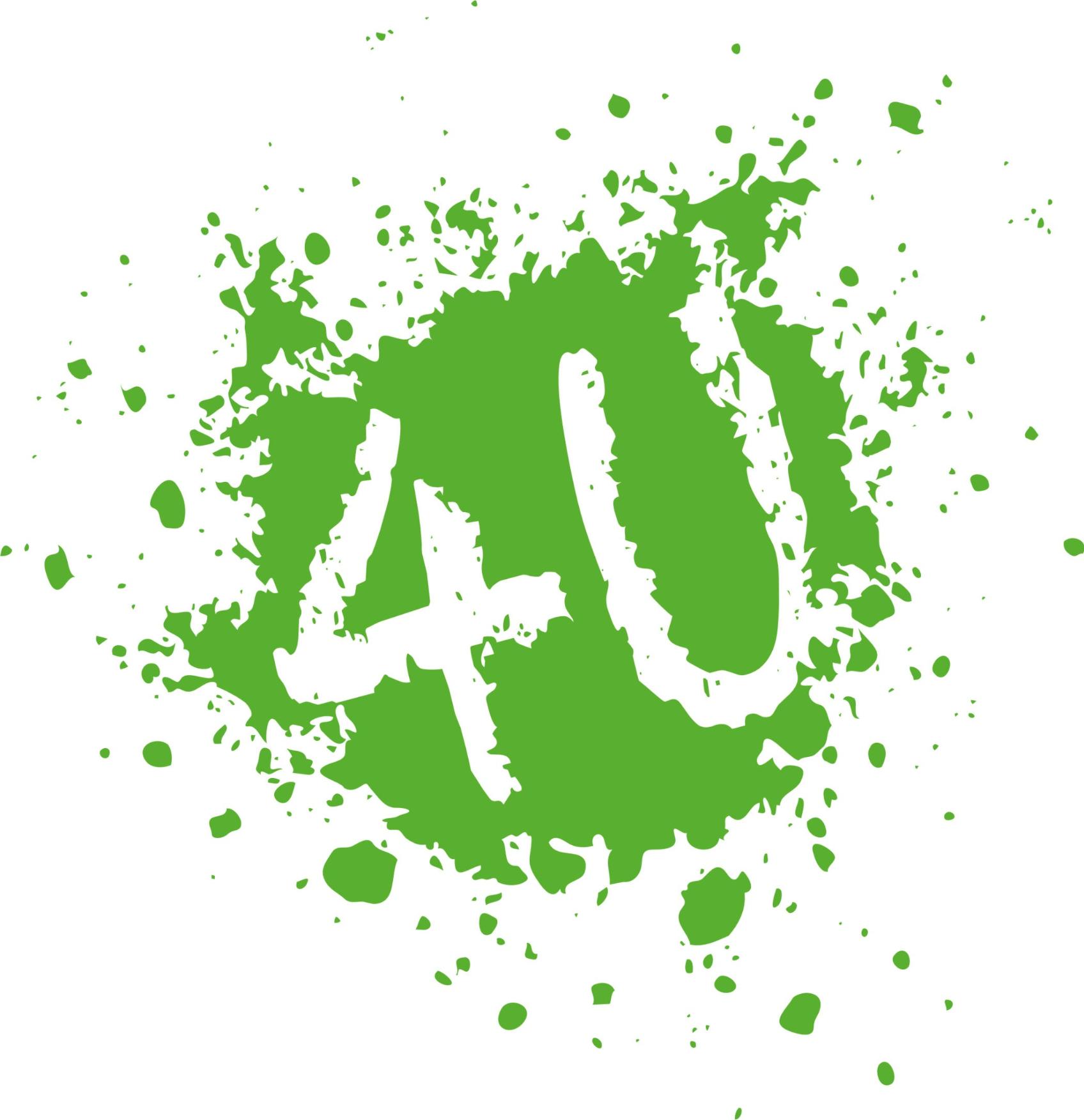 4u_logo_sprayed_gruen (c) Christian Schmitt in Pfarrbriefservice.de