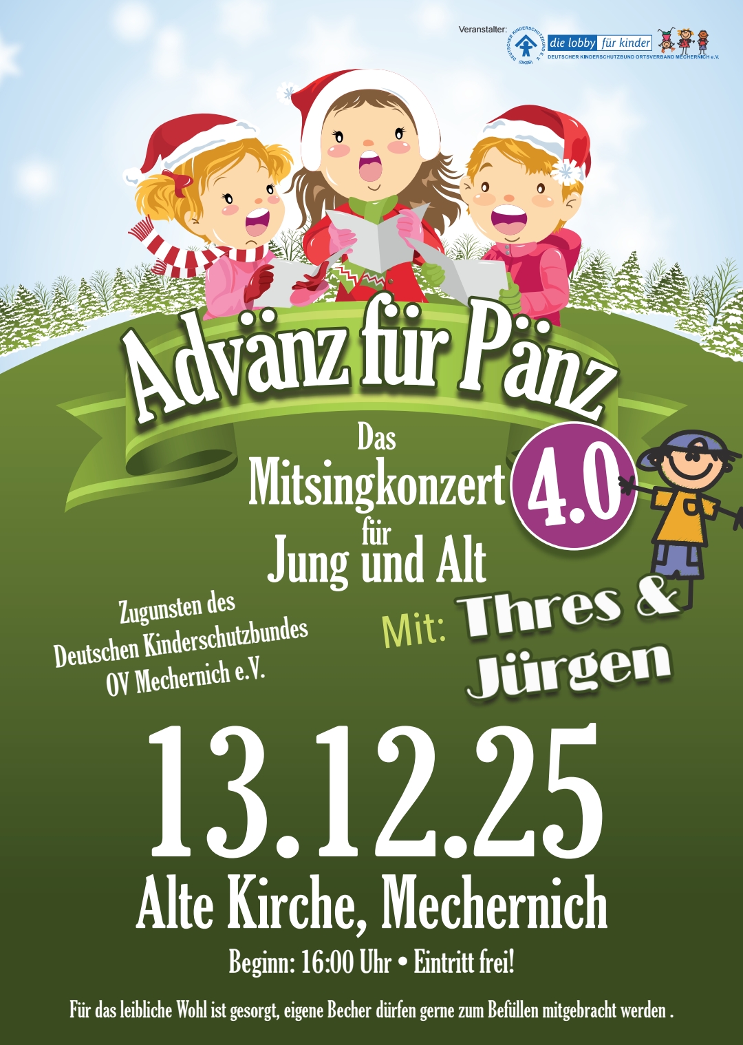 Hereinspaziert in die Manege! Für die vier Galavorstellungen im Zelt auf dem Schulhof der KGS gibt es noch Tickets, die telefonisch vorbestellt werden können. (c) Kinderschutzbund Ortsvervand Mechernich