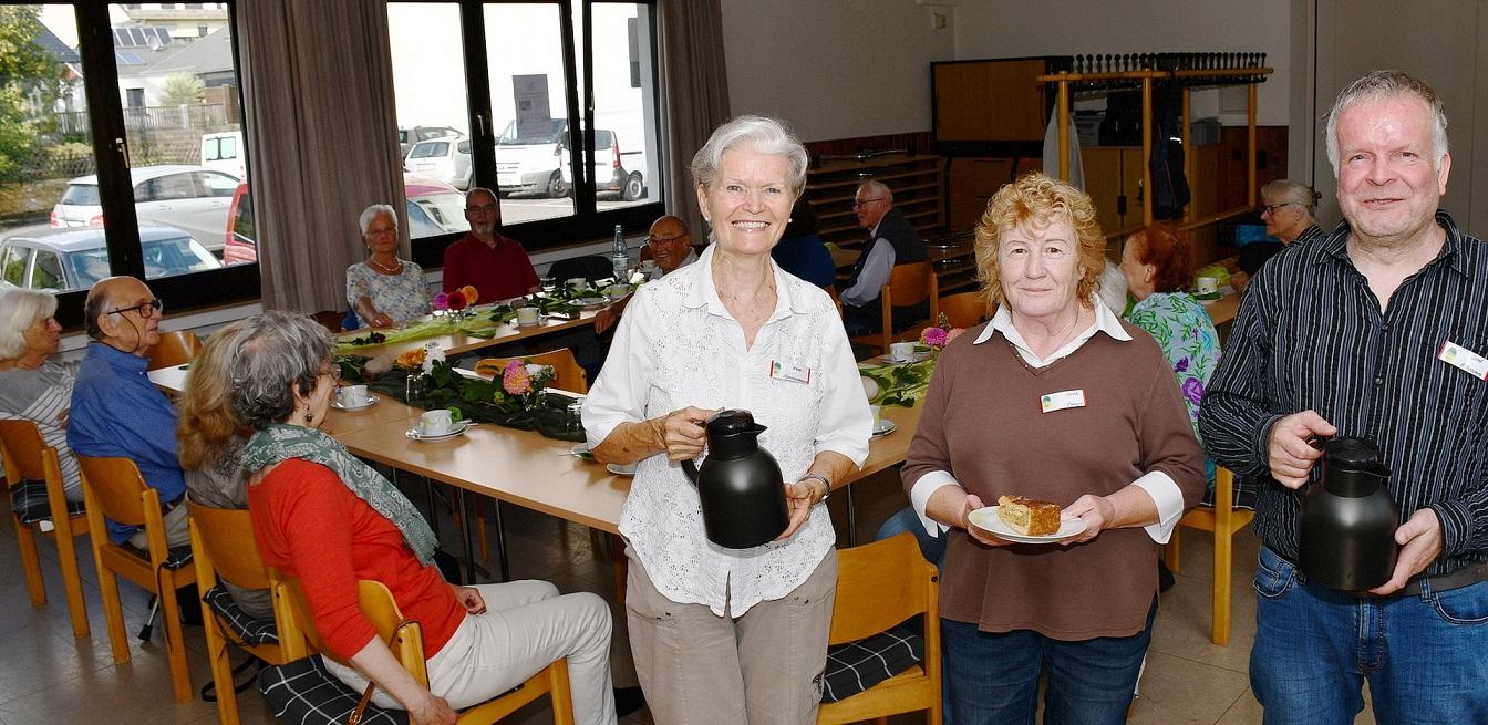 Anne Zimmermann, Isolde Frings und Gerd Schramm