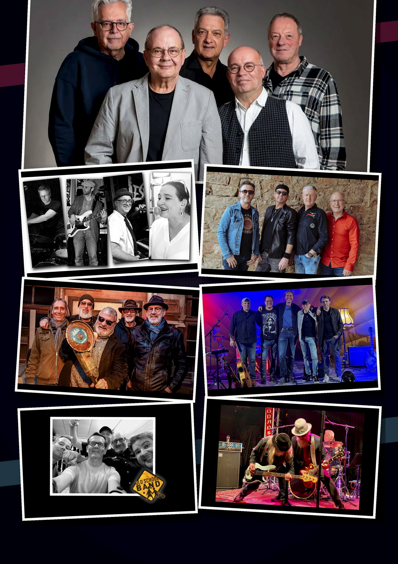 Das Line-up für die erste Saison von „Mechernich.live“ steht: Sieben namhafte Bands aus der erweiterten Region werden im Johanneshaus authentische Clubkonzerte spielen. (c) KI-generiert/Mechernich.live/pp/Agentur ProfiPress