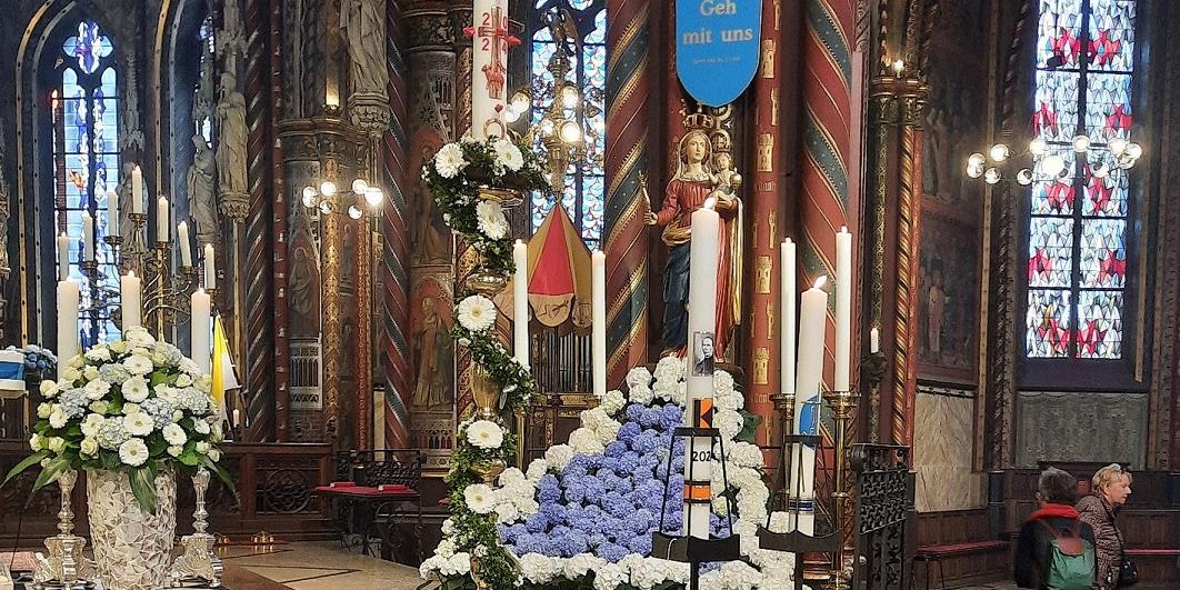 Auch die Basilika Kevelaer wird von den Mechernicher, Kommerner und Kaller Pilgern besucht.