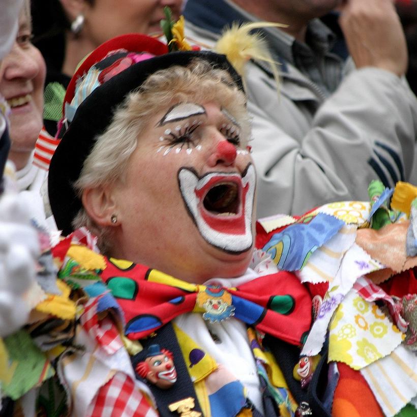 Clown im Karneval_Peters_Strobel