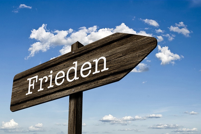 Frieden (c) geralt / cc0 – gemeinfrei / Quelle: pixabay.com in Pfarrbriefservice.de