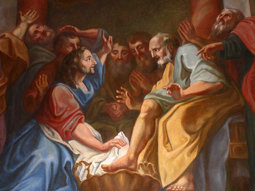 Fußwaschung_Bild_Hans Heindl_Pfarrbriefservice.de (c) Hans Heindl in Pfarrbriefservice.de