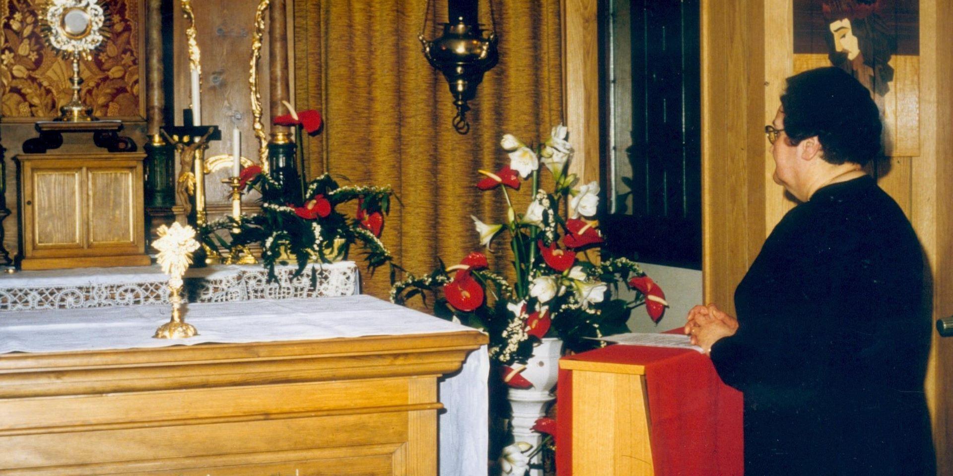 In der neu errichteten Kapelle in Mechernich gründet Mutter Marie Therese am 8. Dezember 1984 den „Ordo Communionis in Christo“. Die Gemeinschaft feiert nun den 40. Gründungsgedenktag in der Mechernicher Pfarrkirche.