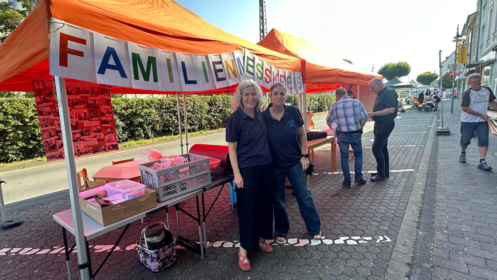 Fertig, die Besucher können kommen. (c) Cordula Waberzeck