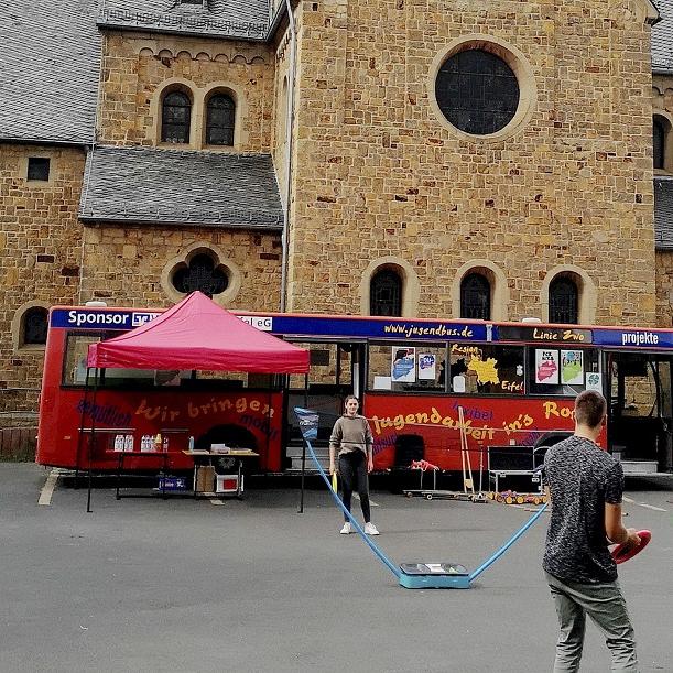 Der Jugendbus der GdG St. Barbara Mechernich (hier in Nöthen) macht ab Mittwoch, 7. Oktober, viermal Station in Kallmuth am Bürgerhaus.