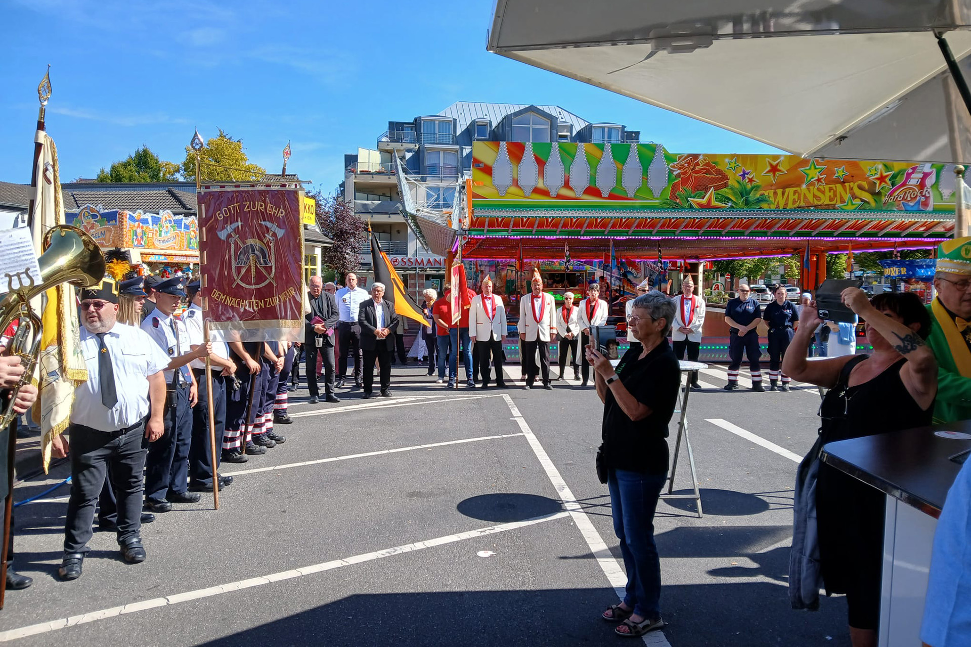 Bei bestem Wetter wurde in Mechernich vier Tage lang Kirmes gefeiert. Das Vereinskartell zog jedenfalls eine positive Bilanz. (c) Foto: privat/pp/Agentur ProfiPress