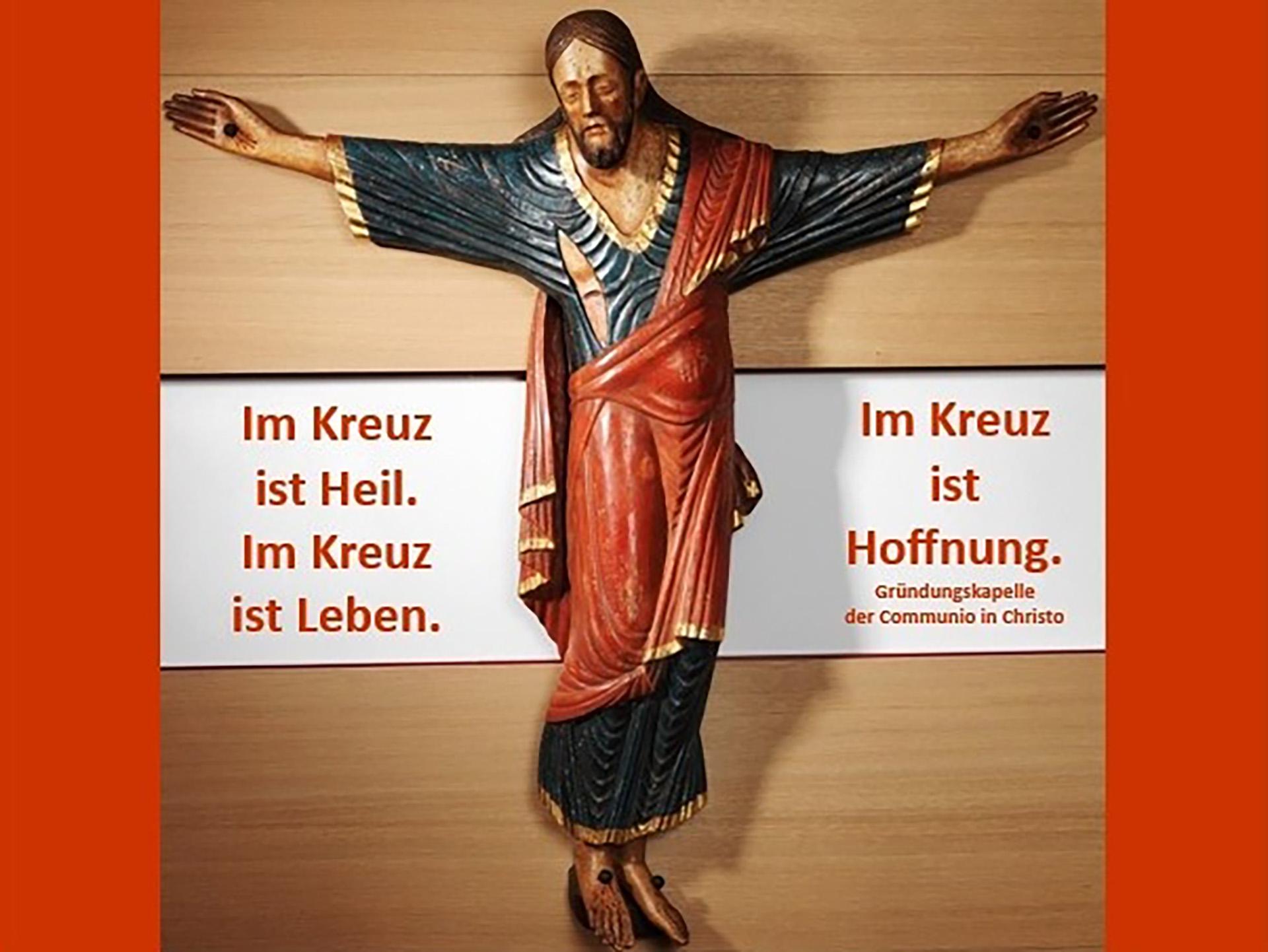 Kreuzweg, Osternacht, Gottesdienste in besonderer Atmosphäre und mehr erwarten Gläubige in der Karwoche bei der Mechernicher Communio in Christo. (c) Foto: Schwester Lidwina/CIC/pp/Agentur ProfiPress