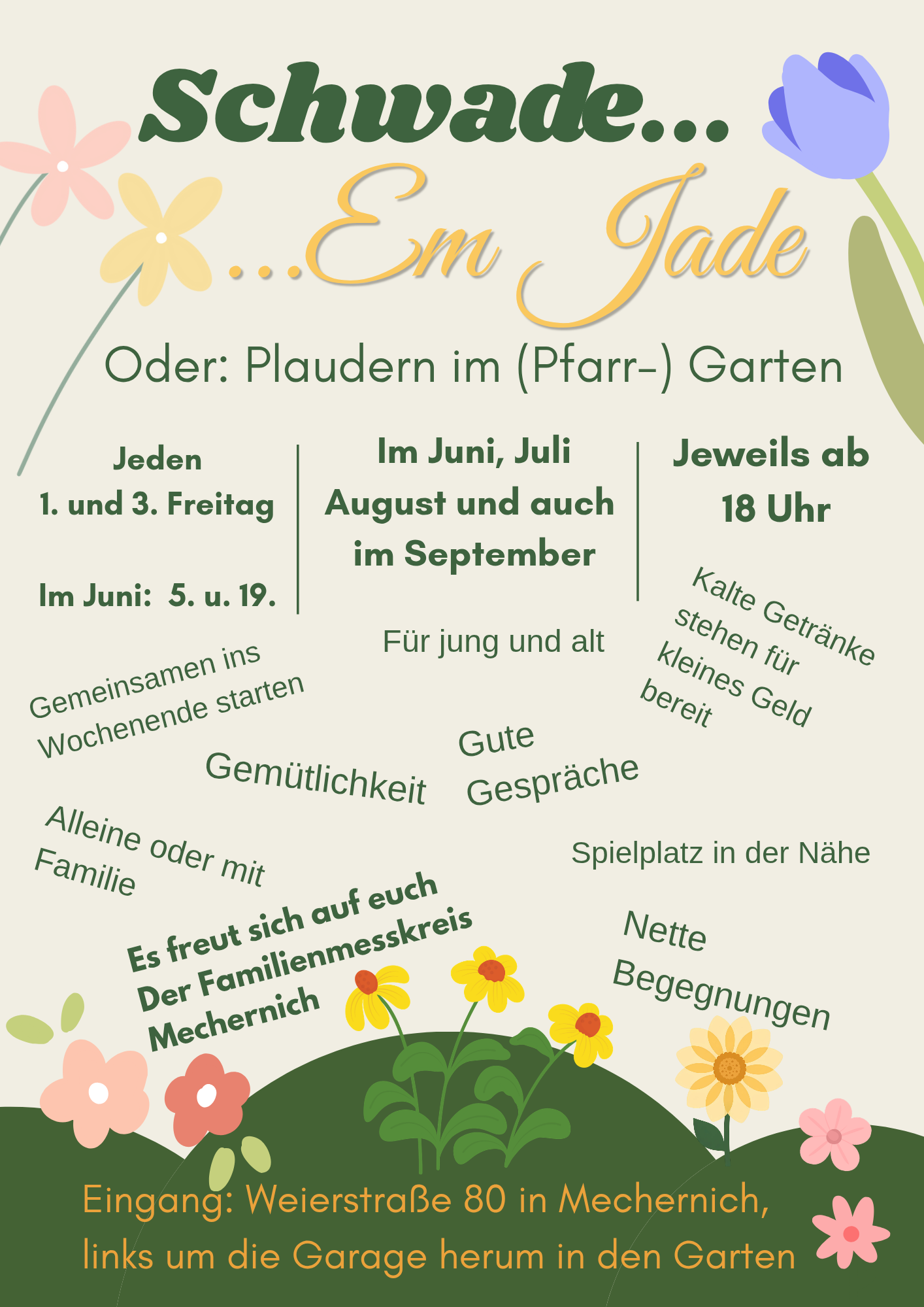 Plakat Juni 2026 (c) Familienmesskreis Mechernich