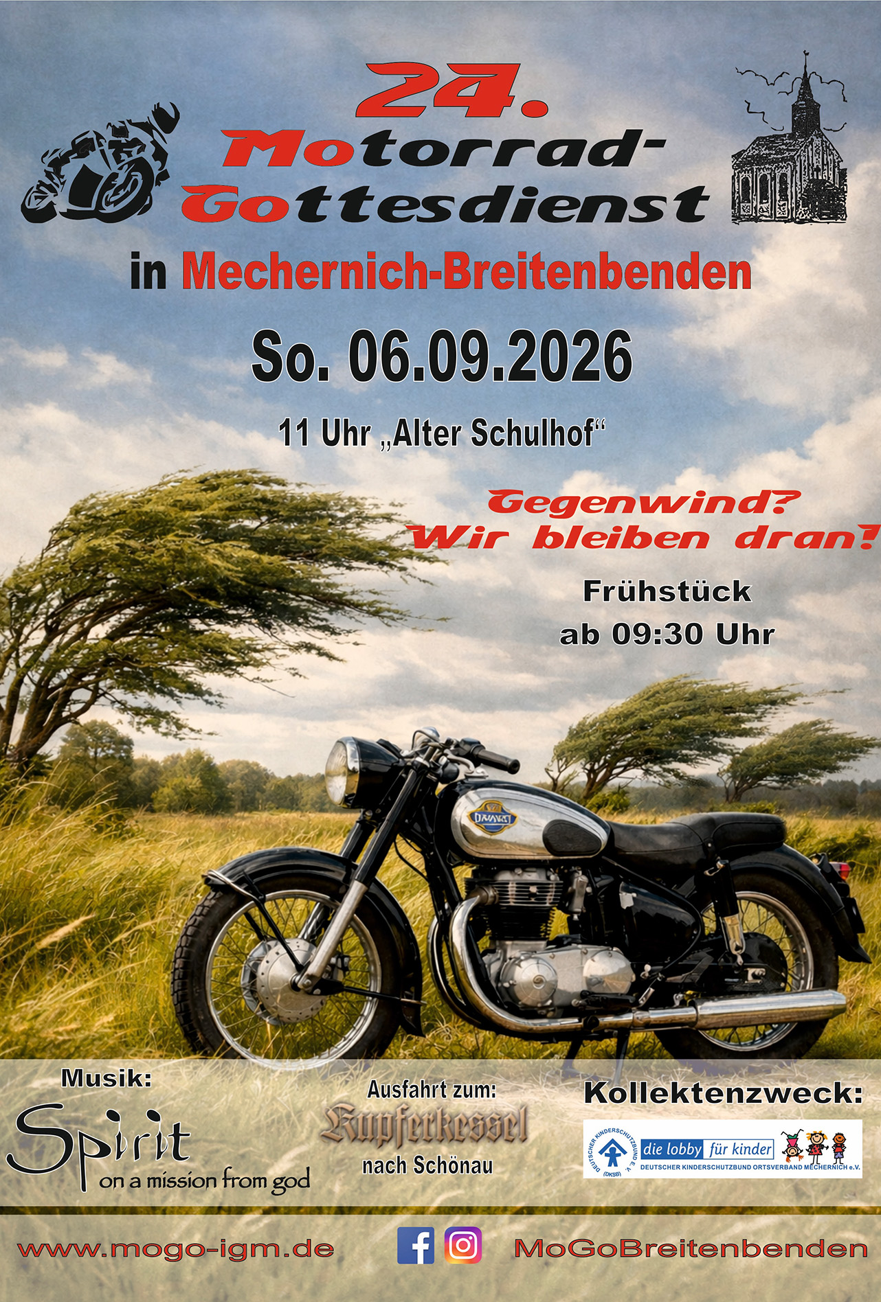 Mit diesem Plakat werben die Veranstalter um viele Teilnehmerinnen und Teilnehmer. (c) Grafik: Veranstalter/pp/Agentur ProfiPress