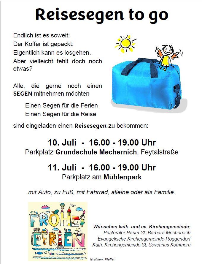 Plakat Reisesegen