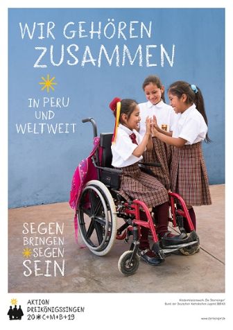 Plakat Sternsinger 2019 (c) Kindermissionswerk