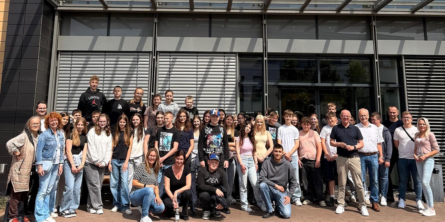 20 Austauschschülerinnen und -schüler aus dem polnischen Skarszewy besuchten vor Kurzem ihre Partnerstadt Mechernich. Unter kamen sie bei Gastfamilien.