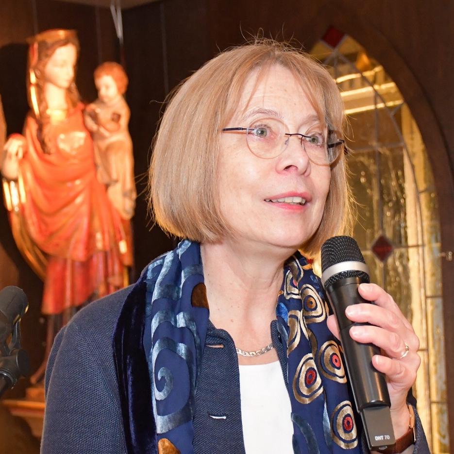 Dr. Angela Kaupp, Professorin für Praktische Theologie an der Universität Koblenz und Mitglied des Synodalen Wegs, gab beim Ordo Communionis in Christo in Mechernich Impulse zur Zukunft der Kirche.