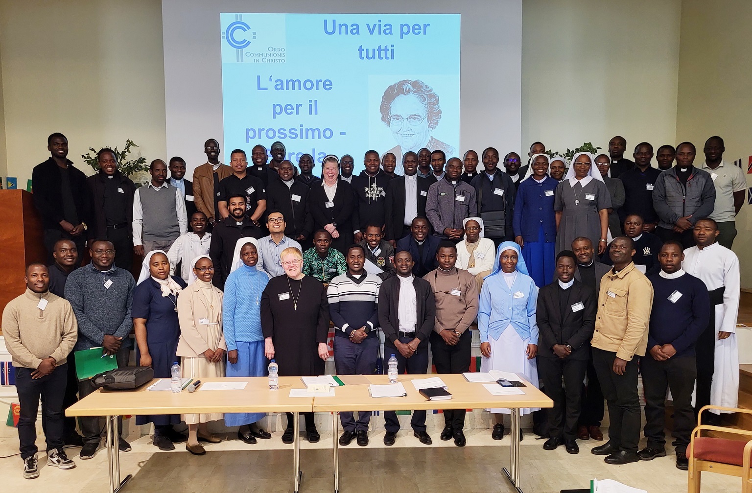 70 Teilnehmer/innen aus 24 Nationen wurden am 4. Mai beim Internationalen Communio-Treffen am Collegio Urbano in Rom registriert. (c) Foto: Manfred Lang/pp/Agentur ProfiPress
