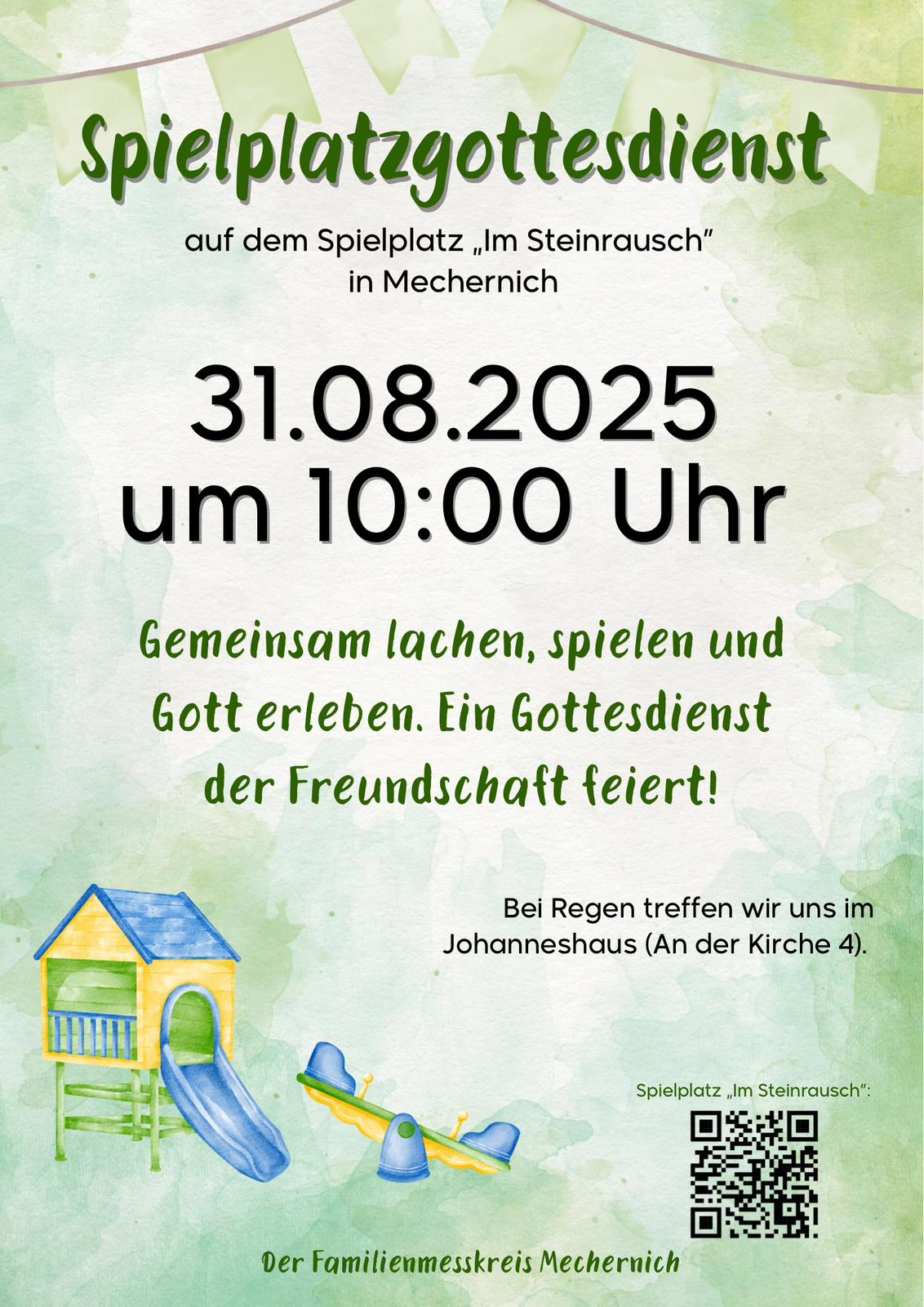 Spielplatzgottesdienst 31.8. (c) Carina Milz