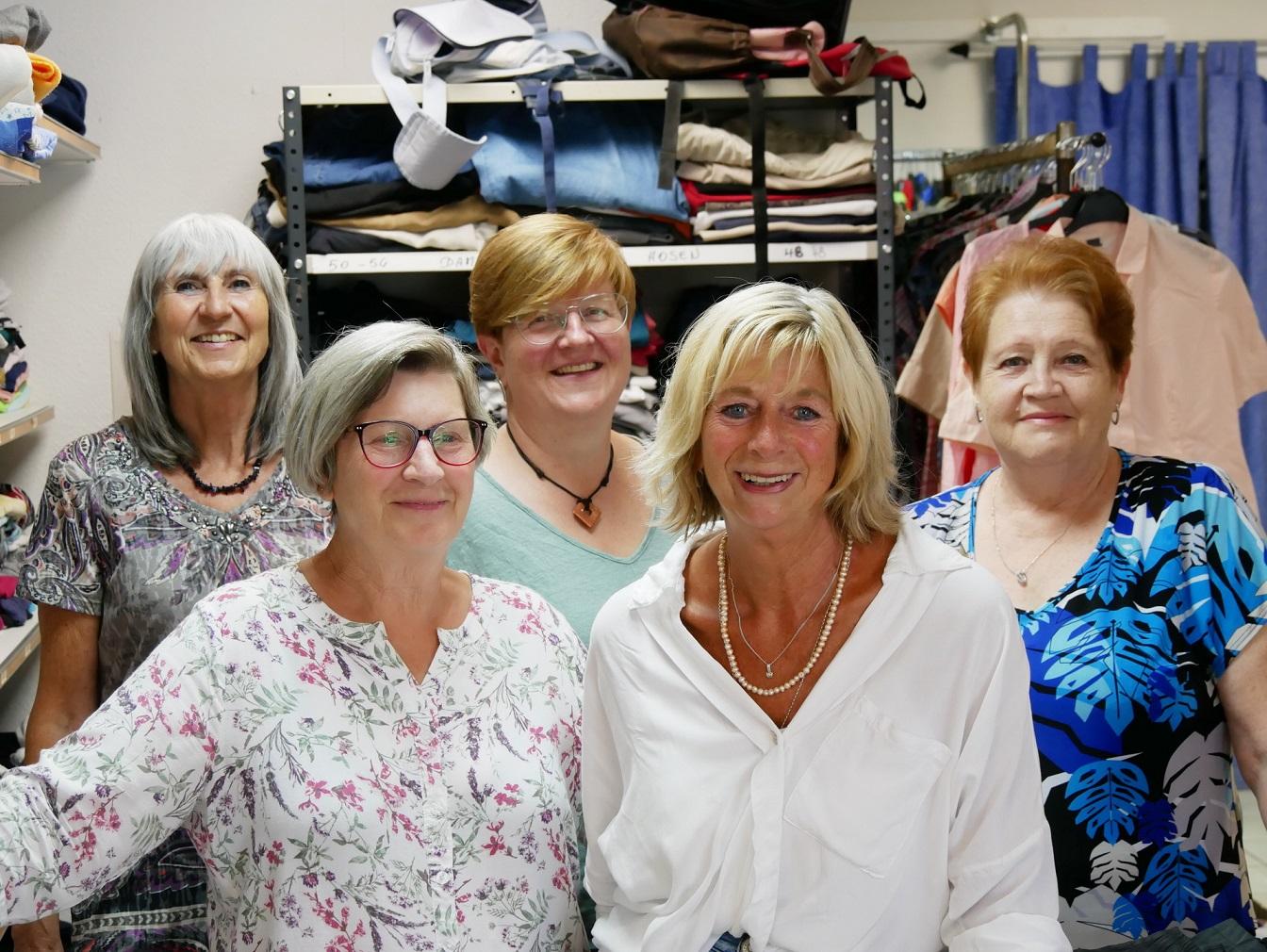 Das Kleiderladen-Team des Mechernicher Kinderschutzbundes schließt ferienbedingt die Türen vom 25. Juli bis 16. August.
