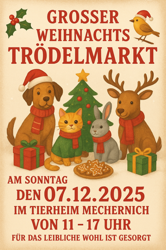 Trödelmarkt Tierheim 1225 (c) Tierheim Mechernich