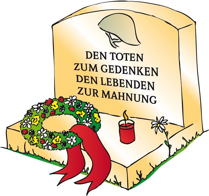Volkstrauertag (c) Sarah Frank, Pfarrbriefservice.de