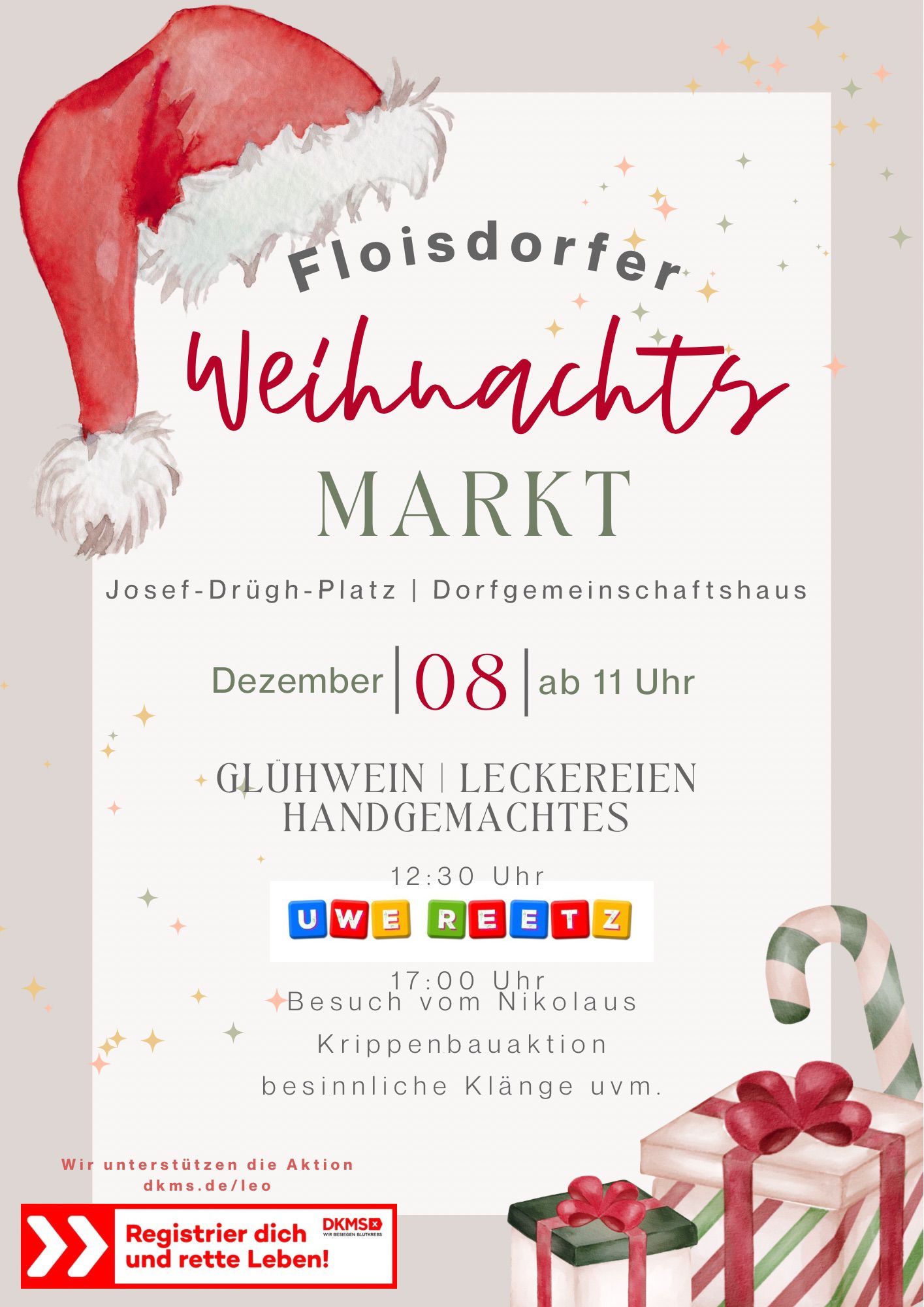 Weihnachtsmarkt Floisdorf (c) Dorfgemeinschaft Floisdorf