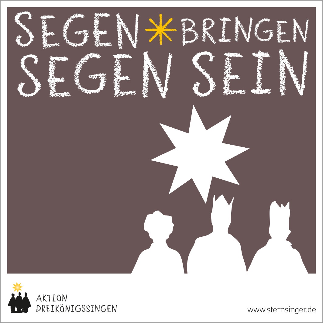 Manni Lang und seine kleinen Helfer verlosen Zeit (c) Kindermissionswerk / www.sternsinger.de, pfarrbriefservice.de